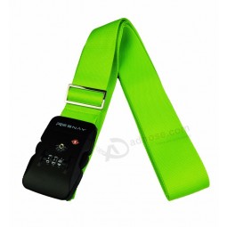 correa de cinturón de equipaje de viaje tsa ajustable ecológica profesional personalizada