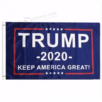 自定义唐纳德·特朗普2020年国旗保持美国伟大的旗帜