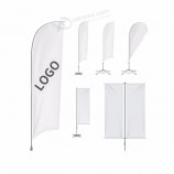 bandera de playa personalizada, bandera de vuelo de promoción, bandera de lágrima de playa