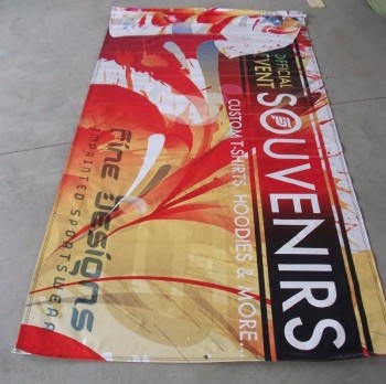 banner pubblicitario in pvc pubblicitario da parete per esterni, stampa banner in vinile