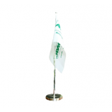bandeira vertical da tabela do estilo & pólo de bandeira da mesa