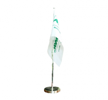 bandeira vertical da tabela do estilo & pólo de bandeira da mesa