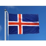 high quality iceland country flag outdoor decorative hanging national flag