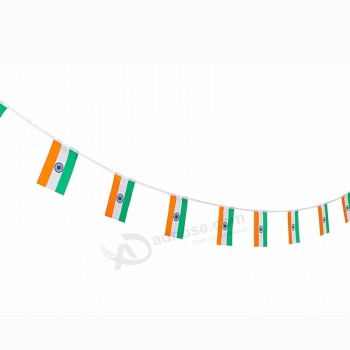 Indiase string vlag wereld land opknoping vlag sportevenementen decoratie wimpel vlag