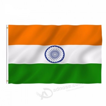 bandeiras nacionais indianas personalizadas