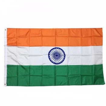 профессиональный большой экран напечатаны дешевые пользовательские флаги индии