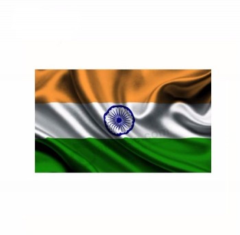 bandiera india in poliestere personalizzata, bandiera nazionale all'ingrosso