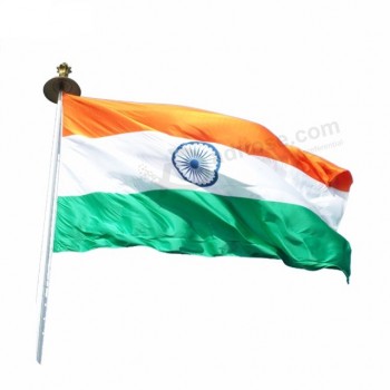 lojas online 3 por 5 pés impresso bandeira de poliéster da índia
