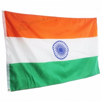 Индийский флаг Индийский флаг страны НОВЫЙ баннер полиэстер баннер flying150 * 90 см открытый