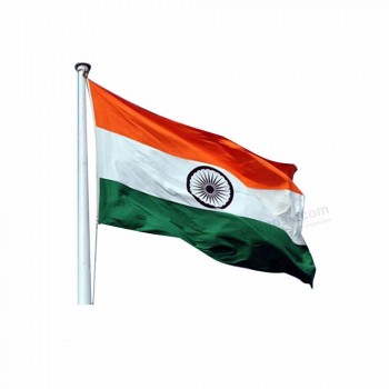 bandera nacional de poliéster india para la venta