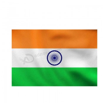 aangepaste nationale vlag van India land vlaggen
