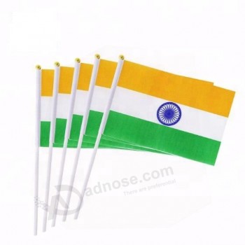 14 * 21 см 20 * 30 см индийская индия ручная палка, размахивая флагами