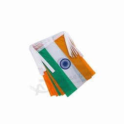 Hot selling safety india bunting flag for national day