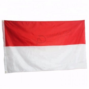 Colgante al aire libre 3x5 pies bandera nacional de Indonesia en venta