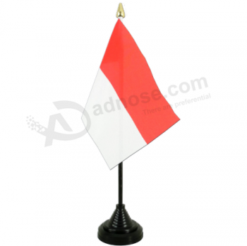 indonesia national table flag indonesia country desk flag