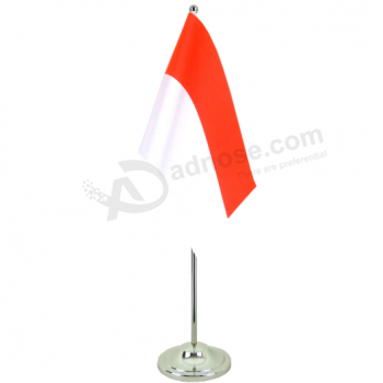 Minibüro dekorativer Indonesien-Tischplatte-Flaggengroßverkauf