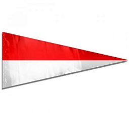banners de bandeira de estamenha de indonésia triângulo triângulo decorativo