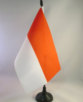 Fábrica al por mayor oficina decorativa mini indonesia bandera de mesa