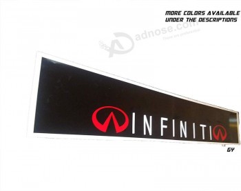 Vinilos GY, infiniti, parabrisas, visera, calcomanía, pantalla solar, compatible, infiniti, g35, g37