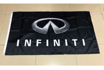 atacado personalizado de boa qualidade bandeira infiniti por fábrica de bandeira