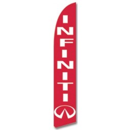 infiniti feather banner flag (komplettes Kit)