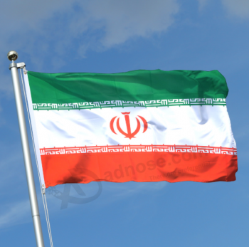 Iran Nationalflagge Polyester Nationalflaggen des Iran