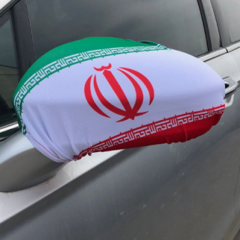 изготовленное на заказ боковое зеркало автомобиля флаг Ирана для футбольного матча