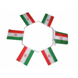 fußball sport 75D polyester iran bunting flagge