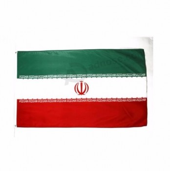 decoração de impressão completa bandeira irã celebração bandeira irã personalizada