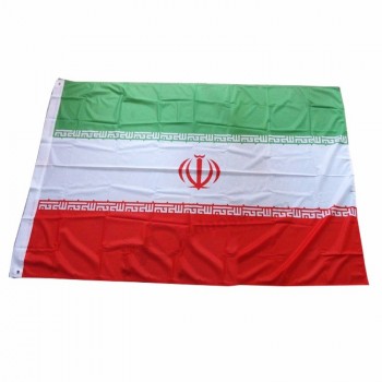 Produttore di bandiere nazionali iraniane promozionali da 3x5 piedi