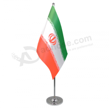 Großhandel Mini Office Iran Tischplatte Flagge