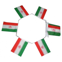 Mini Iran String Flag Polyester Iranian Bunting Banner