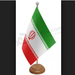 スタンド付き金属ベース/ iranデスクフラグ付きイランテーブルフラグ