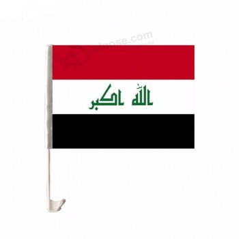 Fábrica que vende directamente la pequeña bandera de la ventana del coche de Iraq