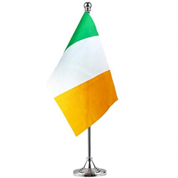 아일랜드 국기 테이블 아일랜드 국가 책상 플래그