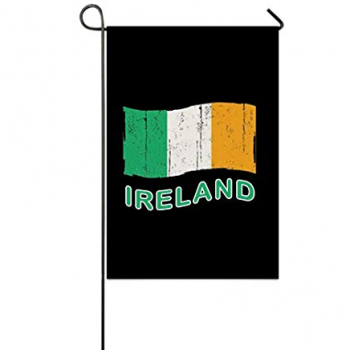 poliéster decorativo irlandés irlanda bandera del jardín nacional