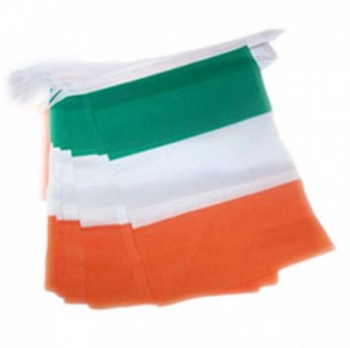 bandeiras de bandeira bunting país irlanda para celebração