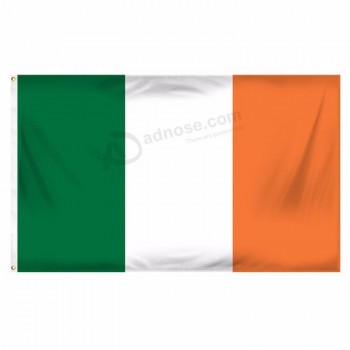 tecido de poliéster com bandeira nacional da irlanda