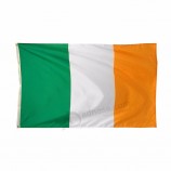 manufacture polyester high quality ireland banner flag national irish flag