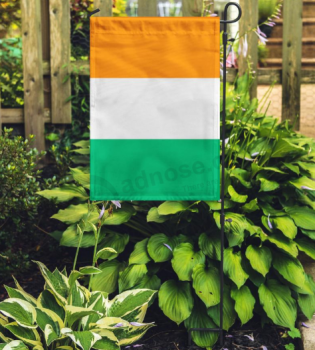 decoração de metal titular personalizado ao ar livre irlanda bandeira do jardim