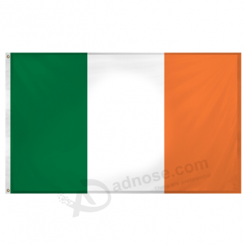 Material de poliéster Irlanda nacional bandera nacional del país
