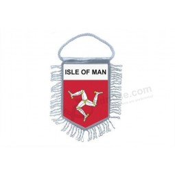 Mini Banner Flagge Wimpel Fensterspiegel Autos Land Banner Insel des Menschen