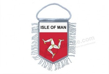 mini bandiera bandiera pennant specchietto retrovisore auto bandiera paese isola dell'uomo