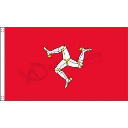 wholesale custom high quality isle of Man 3'x2' flag