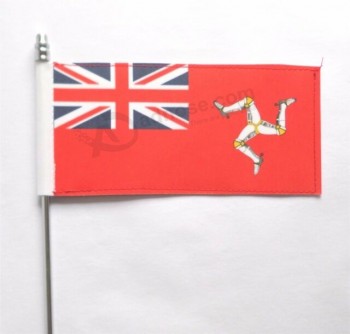 остров Мэн гражданский красный прапорщик окончательный настольный флаг