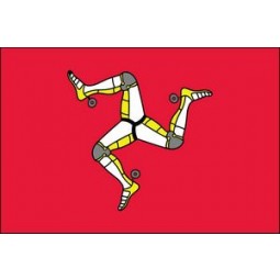isle of Man endura-gloss ™ montierte UN-Flagge der Welt (4 