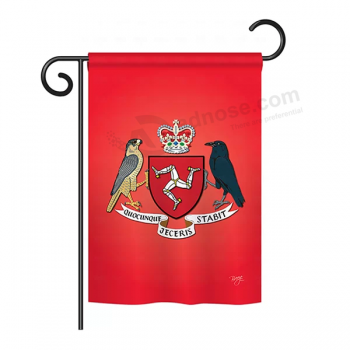 bandiera della casa in poliestere bifacciale isle of Man