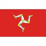 Eagle Emblems F6053 Flag-Isle Of Man (4In X 6In)
