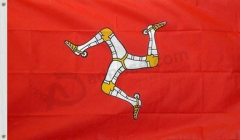 Флаг острова Мэн 3x5 Британские острова Баннер Манн-Айленд Вымпел