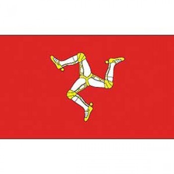 emblemi d'aquila f6053 bandiera-isola di Man (4In X 6In).